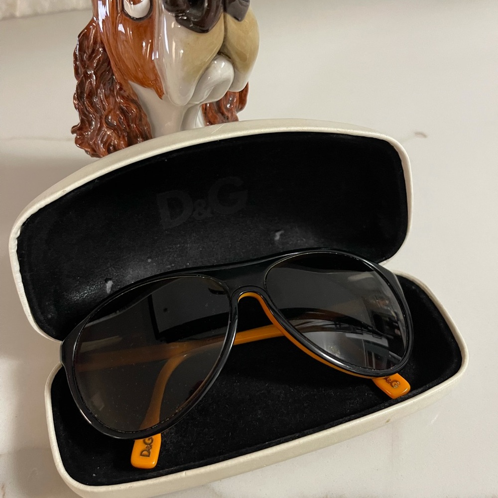 Dolce Gabbana unisex D&G sunglasses black Frames Aviator frame Black 3075 - Picture 14 of 16